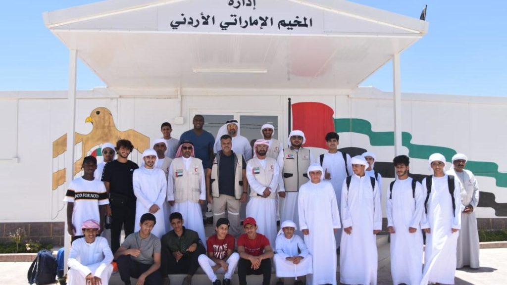 1024px x 576px - UAE teens bring jiu-jitsu to refugees at Jordanian camp â€“ Palms Sports